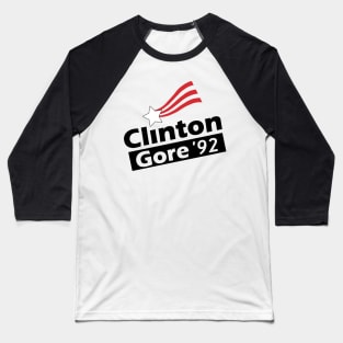 Clinton Gore '92 Baseball T-Shirt